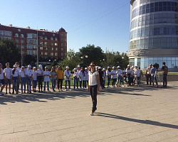 Слет обучающихся бывших уездных городов.