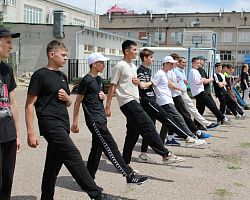 В политехническом колледже проходят учебные сборы по основам военной службы